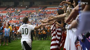A legend of the game with an incredible story. Watch 𝐈𝐜𝐨𝐧𝐬 and learn more about Carli Lloyd, now on #FIFAplus. | FIFA Women's World Cup