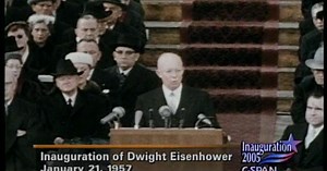 President Eisenhower 1957 Inauguration