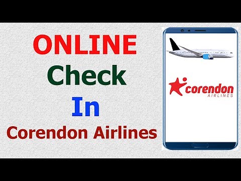Corendon Airlines online check in || how to check corendon airlines || corendonairlines ||