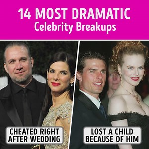 14 Most Dramatic Celebrity Breakups | Celestoria