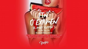 Schorre Chef Live in Diedjies op Fin d' Examen / Ik moet zuipen ! Nu zondag 24/06 / Ken je uw tekst al ? | Diedjies