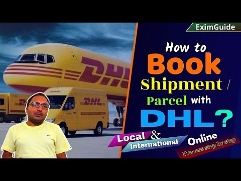 How to create a shipment in MyDHL | How to book shipment with MyDHL | dhl international courier