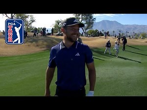 Xander Schauffele's incredible ALBATROSS at The American Express