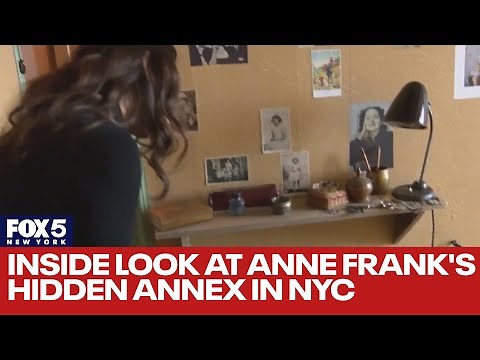 Here's an inside look at Anne Frank’s hidden annex in New York City