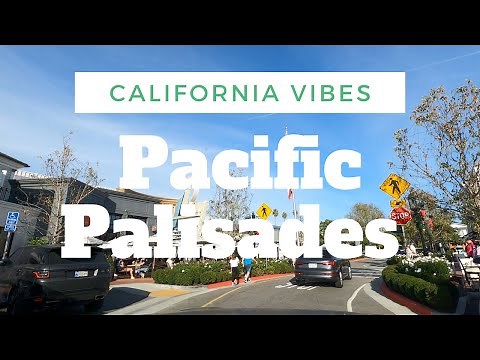4K Beauty Of Pacific Palisades | Exploring Los Angeles, California | California Vibes