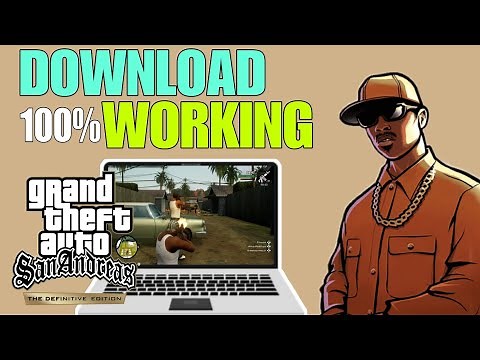 how to download gta san andreas definitive edition in pc or laptop|gameplay|