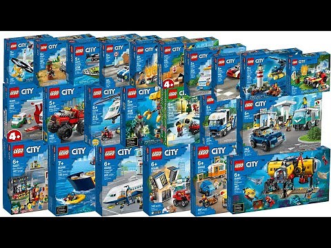 All LEGO City Sets 2020 Compilation/Collection Speed Build