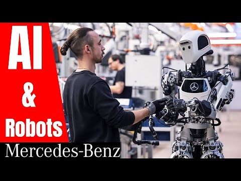 Mercedes-Benz’s AI & Robot-Powered Factory: The Future of Car Production!