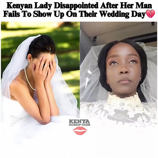Kenyan Lady Left Disappointed as Groom Misses Wedding 🎥