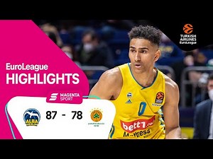 ALBA BERLIN - Panathinaikos OPAP Athen | Highlights Turkish Airlines Euroleague 21/22
