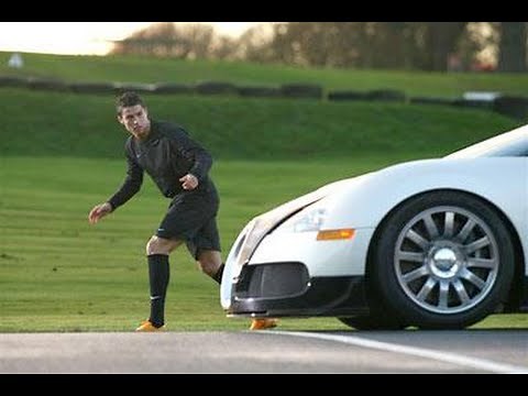 Cristiano Ronaldo vs. Bugatti Veyron