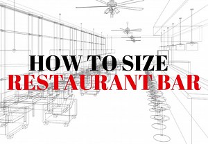 Planning a Restaurant Bar - How Much Space Do You Need?