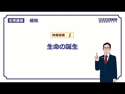 【生物基礎】 細胞1 生命の誕生 （１６分）