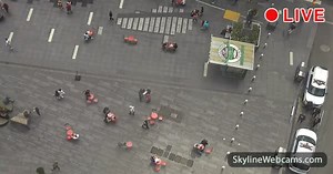 【LIVE】 Webcam New York - Duffy Square | SkylineWebcams