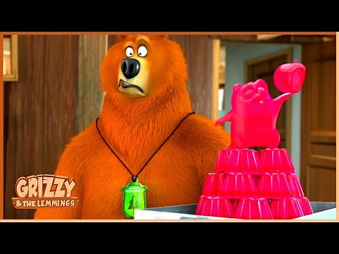 Jelly Lemmings | Grizzy & the lemmings | 25' Compilation | 🐻🐹 Cartoon for Kids