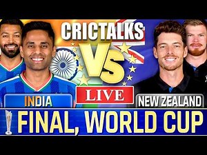 🔴 IND vs NZ, Final T20 World Cup 2026, Live Match Today, Live Cricket Score Commentary 4 Over
