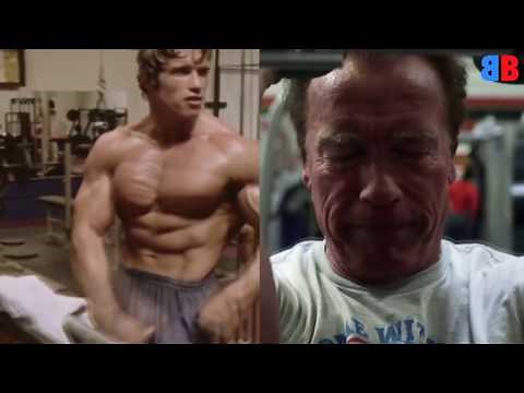 Arnold Schwarzenegger Then and Now