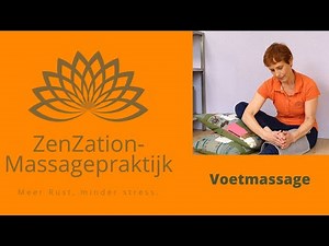 Voet massage