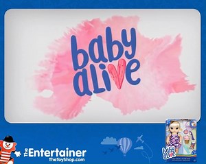 Share a sweet experience with the Baby Alive Magical Scoops Baby doll! Have fun preparing the pretend ice cream cone for their baby to eat. Get your Baby with a snack at: https://www.theentertainer.pk/ | The Entertainer Pakistan