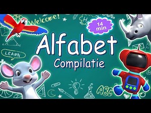 Alfabet leren Nederlands ABCD