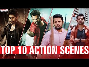 Top 10 Best Action Scenes | South Indian Hindi Dubbed Movies | Aditya Movies