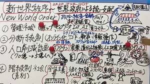 新世界秩序について　New World Order