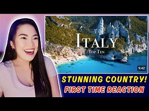 FIRST TIME REACTION - RYAN SHIRLEY | Top 10 Places To Visit In Italy - 4K Travel Guide