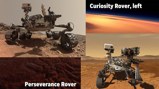 Video: A look at Mars rover Perseverance vs. Curiosity