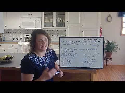 Learn Pennsylvania Dutch (Lesson #3)