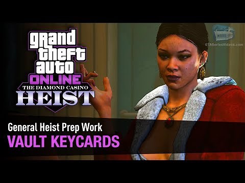 GTA Online The Diamond Casino Heist - Heist Prep: Vault Keycards [Solo]