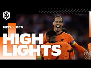 What a way to start 2022! 😍 | Highlights Nederland - Denemarken
