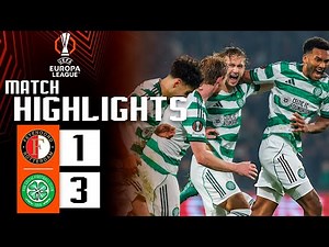 Feyenoord vs Celtic 1-3 Highlights Goals | UEFA Europa League 2025 | celtic feyenoord