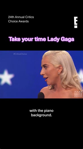 Nobody puts Lady Gaga in a corner 💅 The Critics Choice Awards return next Sunday on E! and USA Network! | E! Entertainment
