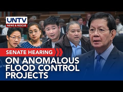 LIVE: Senate Blue Ribbon Committee continues hearing on flood control projects | Sept. 25, 2025