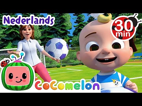 Het voetballied | CoComelon Nederlands - Kinderliedjes