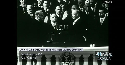 Dwight D. Eisenhower 1953 Presidential Inauguration