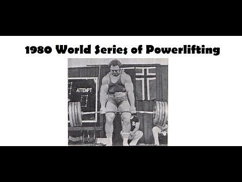 1980 World Series of Powerlifting.