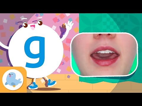 Phonics for Kids 🗣 The /g/ Sound 🦍 Phonics in English 🛵