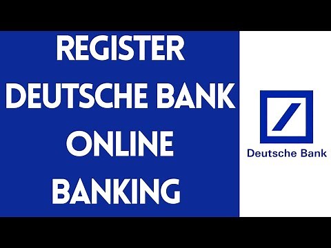 Register for Deutsche Bank Online Banking