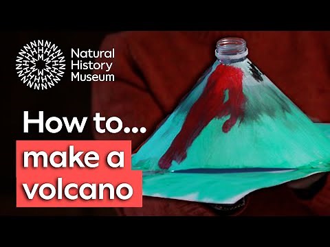 How to make a volcano: A super quick and easy project