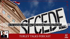 Find out why a growing number of Republicans are openly calling for secession and how secessionist movements are operating at a number of different levels throughout the country. Discover how these secessionist sentiments are in fact reflecting a global nationalist movement where more populations are forming their own sovereign nations. Click here to listen to the latest Turley Talks Podcast! https://www.turleytalks.com/en/podcastlaunch | Dr. Steve Turley