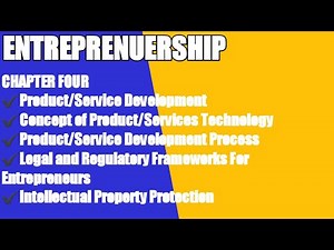 Entrepreneurship chapter 4 -part 1 -Product or/and Service Development in Amharic