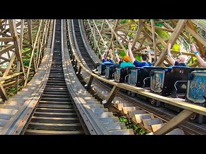 Joris en de Draak AWESOME Racing Roller Coaster Footage! Efteling Theme Park Netherlands
