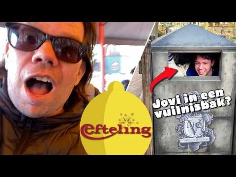 🍋Efteling-vlog | Jovi vast in prullenbak😮 | lol in de Efteling | eerste testritten Hooghmoed