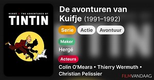 De avonturen van Kuifje (serie, 1991–1992)