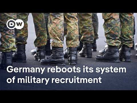 Bundeswehr expansion bill means voluntary service first, conscription if needed | DW News