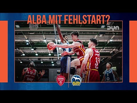 Highlights: Fitness First Würzburg Baskets - ALBA BERLIN | easyCredit BBL | Dyn Basketball