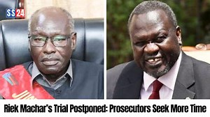 🔴 BREAKING NEWS: Machar Trial Delayed Again as Court Awaits Witness List Follow SS24 for more updates! #SouthSudan #BreakingNews #SalvaKiir #RiekMachar #SPLMIO #StephenParKuol #SouthSudanPolitics #PeaceAgreement #AfricaNews #Juba #PoliticalCrisis #chollowood #JubaNews #southsudan24 #SS24 #MakuachTut #Uganda #Kenya #EastAfrica | SS24