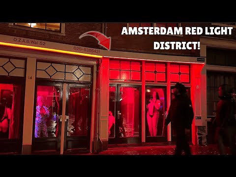 AMSTERDAM RED LIGHT DISTRICT NIGHT TOUR | UNCENSORED 4K