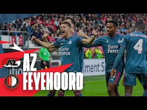 Important WIN and what a goal from DANILO! 🤯 | Highlights AZ - Feyenoord | Eredivisie 2022-2023